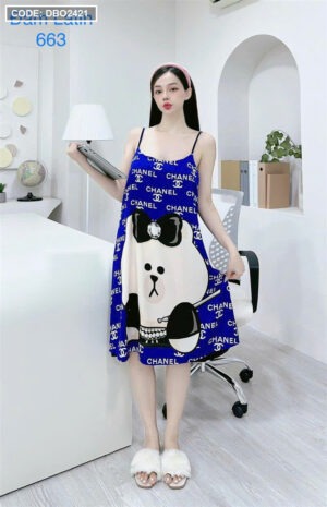 IN ĐẦM 2 DÂY PIJAMA